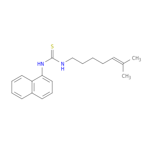 Thiourea, N-(6-methyl-5-heptenyl)-N'-1-naphthalenyl-