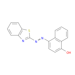 1-Naphthalenol, 4-(2-benzothiazolylazo)-