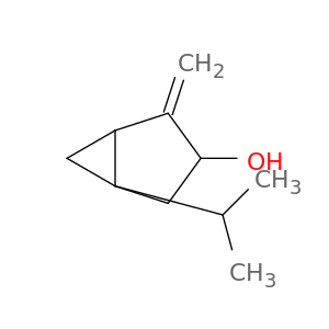 Bicyclo[3.1.0]hexan-3-ol, 4-methylene-1-(1-methylethyl)-