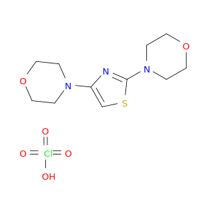 Morpholine, 4,4'-(2,4-thiazolediyl)bis-, monoperchlorate