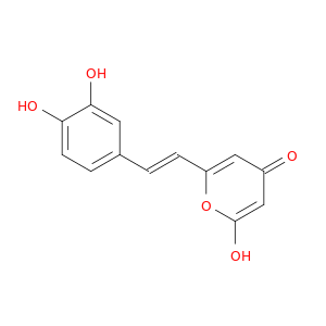 (E)-6-(3,4-二羟基苯乙烯基)-4-羟基-2H-吡喃-2-酮