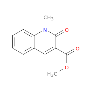3-Quinolinecarboxylic acid, 1,2-dihydro-1-methyl-2-oxo-, methyl ester