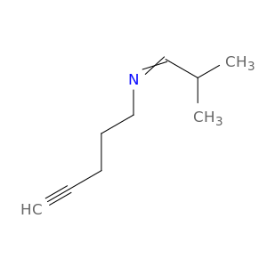 4-Pentyn-1-amine, N-(2-methylpropylidene)-