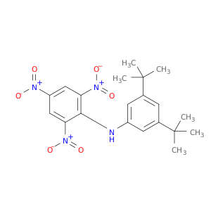 Benzenamine, N-[3,5-bis(1,1-dimethylethyl)phenyl]-2,4,6-trinitro-