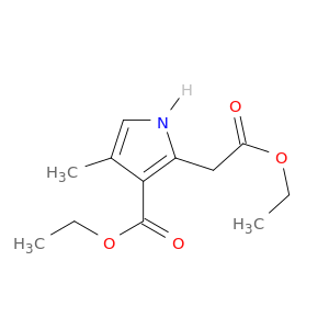 1H-Pyrrole-2-acetic acid, 3-(ethoxycarbonyl)-4-methyl-, ethyl ester