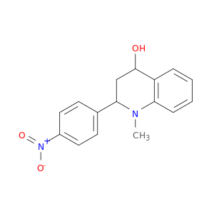 4-Quinolinol, 1,2,3,4-tetrahydro-1-methyl-2-(4-nitrophenyl)-