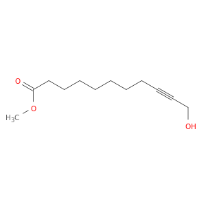 9-Undecynoic acid, 11-hydroxy-, methyl ester
