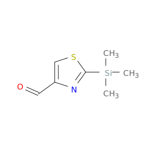 4-Thiazolecarboxaldehyde, 2-(trimethylsilyl)-