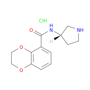 2,3-二氢-苯并[1,4]硫丙磷-5-羧酸(S)-吡咯烷-3-基酰胺盐酸盐