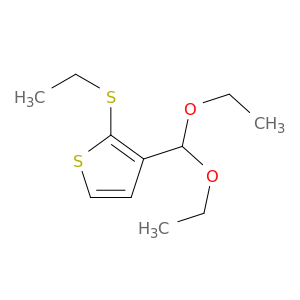 Thiophene, 3-(diethoxymethyl)-2-(ethylthio)-