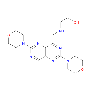 2-((2,6-di-4-morpholinylpyrimido(5,4-d)pyrimidin-4-yl)methylamino)ethanol