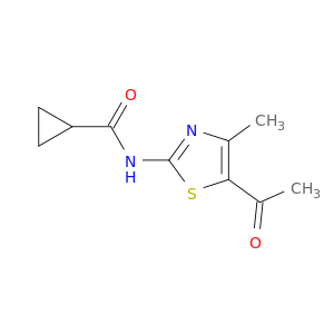 Cyclopropanecarboxamide, N-(5-acetyl-4-methyl-2-thiazolyl)-