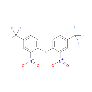 Benzene,1,1'-thiobis[2-nitro-4-(trifluoromethyl)- (9CI)
