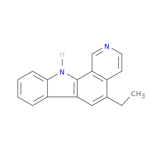 11H-Pyrido[3,4-a]carbazole, 5-ethyl-