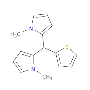 1H-Pyrrole, 2,2'-(2-thienylmethylene)bis[1-methyl-
