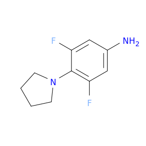 3,5-Difluoro-4-(pyrrolidin-1-yl)aniline