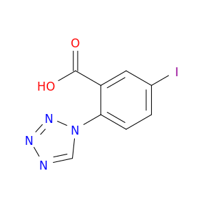 5-iodo-2-(1h-1,2,3,4-tetrazol-1-yl)benzoic acid