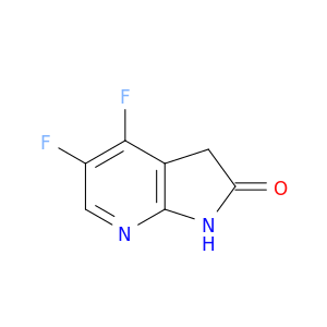 4,5-二氟-1,3-二氢-2H-Pyrrolo[2,3-B]吡啶-2-一