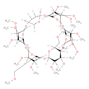 Hexakis (2,3,6-tri-O-methyl)-α-cyclodextrin