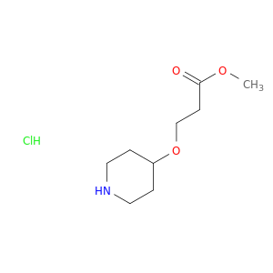 Methyl 3-(piperidin-4-yloxy)propanoate hydrochloride