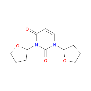 2,4(1H,3H)-Pyrimidinedione, 1,3-bis(tetrahydro-2-furanyl)-