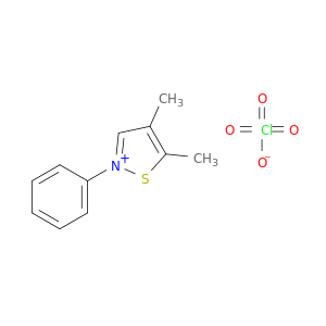 Isothiazolium, 4,5-dimethyl-2-phenyl-, perchlorate