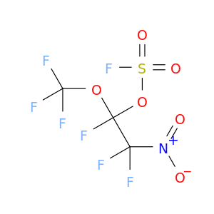 Fluorosulfuric acid, 1,2,2-trifluoro-2-nitro-1-(trifluoromethoxy)ethyl ester