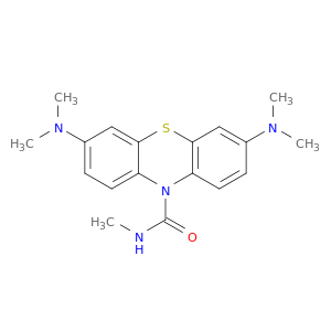 10H-Phenothiazine-10-carboxamide, 3,7-bis(dimethylamino)-N-methyl-