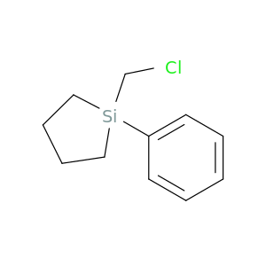 Silacyclopentane, 1-(chloromethyl)-1-phenyl-