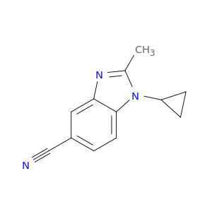1-Cyclopropyl-2-Methyl-1,3-benzodiazole-5-carbonitrile