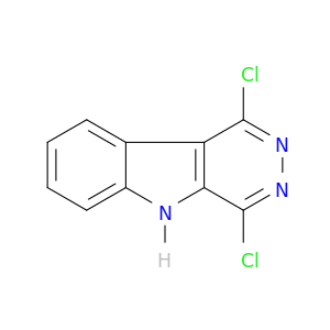 5H-Pyridazino[4,5-b]indole, 1,4-dichloro-