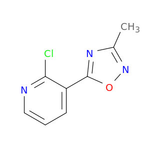 2-氯-3-(3-甲基-1,2,4-恶二唑-5-基)吡啶