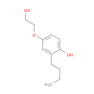 Phenol, 2-butyl-4-(2-hydroxyethoxy)-