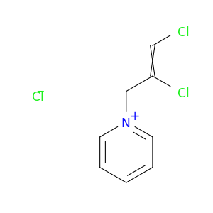 吡啶,1-(2,3-二氯-2-丙烯-1-基)-,氯化物(1：1)
