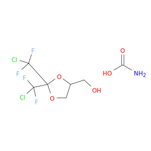 1,3-Dioxolane-4-methanol, 2,2-bis(chlorodifluoromethyl)-, carbamate