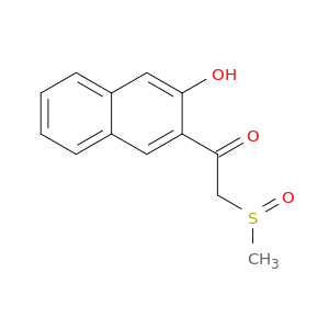 Ethanone, 1-(3-hydroxy-2-naphthalenyl)-2-(methylsulfinyl)-