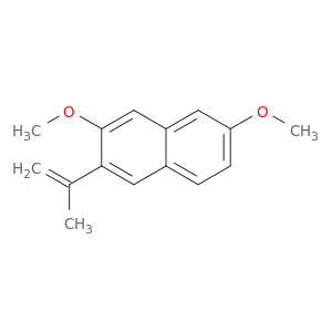 Naphthalene, 2,7-dimethoxy-3-(1-methylethenyl)-
