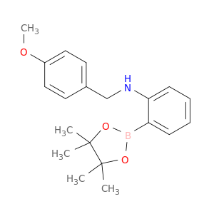2-(4-甲氧基苄氨基)苯基硼酸频那醇酯