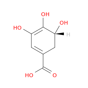 1,3-Cyclohexadiene-1-carboxylicacid, 3,4,5-trihydroxy-, (R)- (9CI)