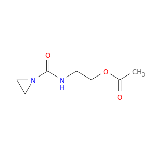 1-Aziridinecarboxamide, N-[2-(acetyloxy)ethyl]-