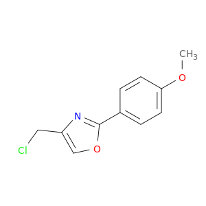 4-(chloromethyl)-2-(4-methoxyphenyl)-1,3-oxazole