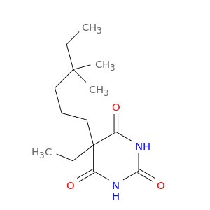 2,4,6(1H,3H,5H)-Pyrimidinetrione, 5-(4,4-dimethylhexyl)-5-ethyl-