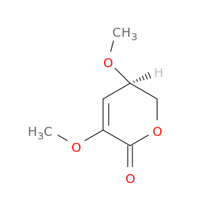 2H-Pyran-2-one, 5,6-dihydro-3,5-dimethoxy-, (R)-