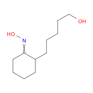 Cyclohexanone, 2-(5-hydroxypentyl)-, oxime