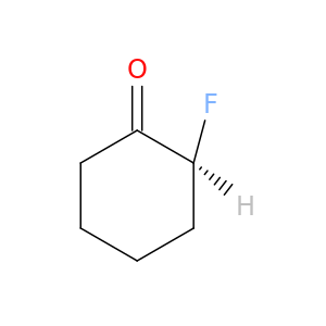 Cyclohexanone, 2-fluoro-, (2S)-