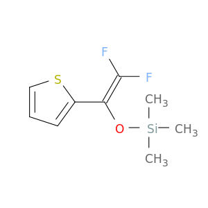 Silane, [[2,2-difluoro-1-(2-thienyl)ethenyl]oxy]trimethyl-