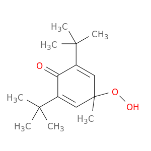 2,6-双(1,1-二甲基乙基)-4-氢过氧基-4-甲基-2,5-环己二烯-1-one