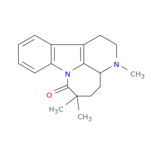 3,7a-Diazacyclohepta(jk)fluoren-7(1H)-one, 2,3,3a,4,5,6-hexahydro-3,6,6-trimethyl-, (+-)-