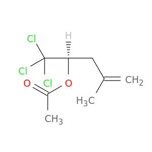 4-Penten-2-ol, 1,1,1-trichloro-4-methyl-, acetate, (R)-