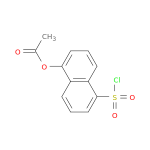 1-Naphthalenesulfonyl chloride, 5-(acetyloxy)-
